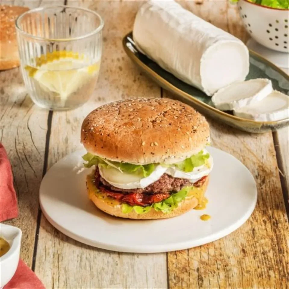 BURGER CHÈVRE-MIEL DOUBLE